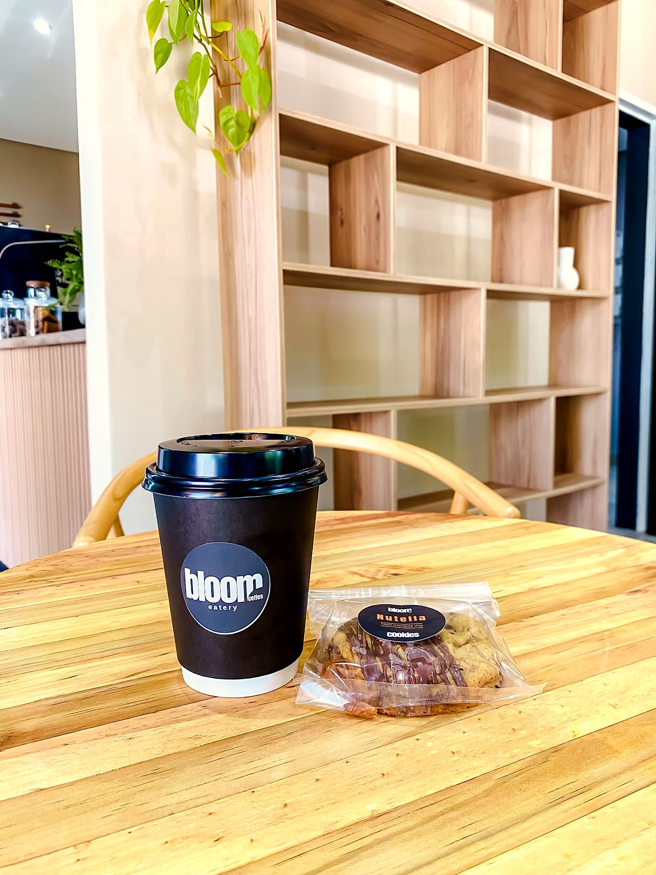 Bloom takeaway coffee